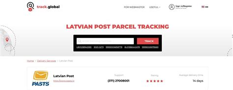 latvia post tracking number.